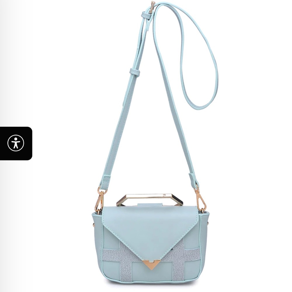 Moda Luxe Flair Mint Crossbody NWT